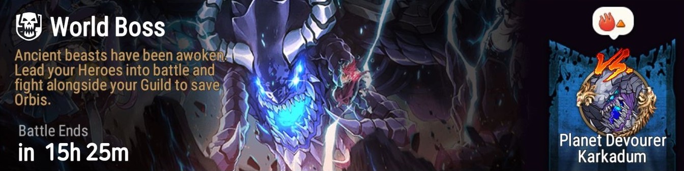 Epic Seven's Content : world boss