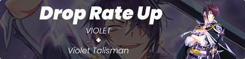 Violet and Violet Talisman - Banner