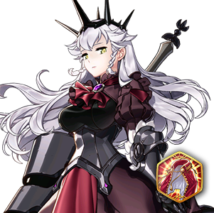 Cecilia and Rise of a Monarch Banner - Miniature